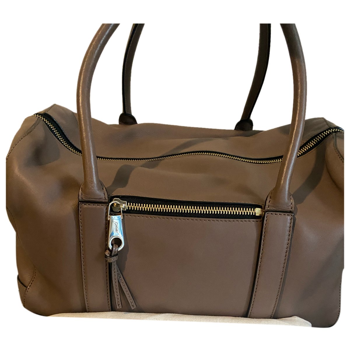 Madeleine leather handbag