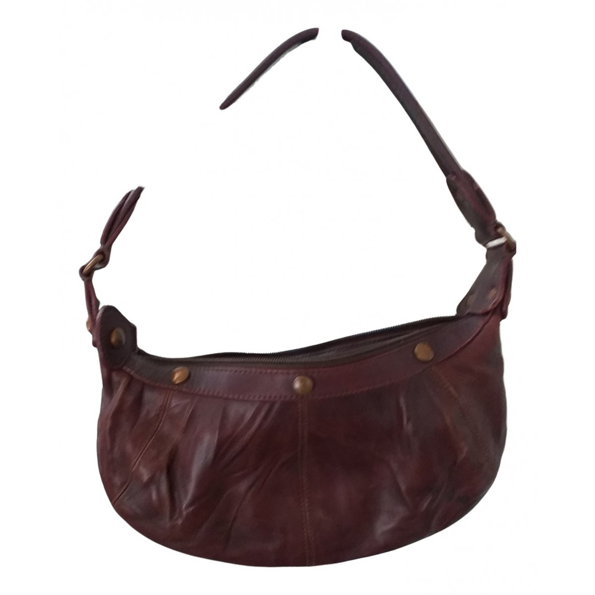 June leather handbag