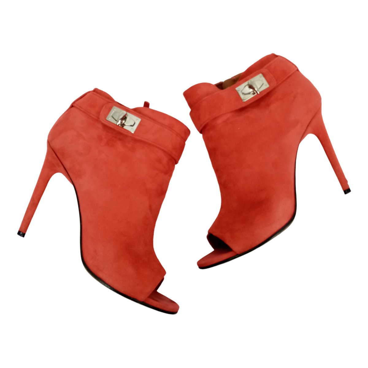 Shark open toe boots