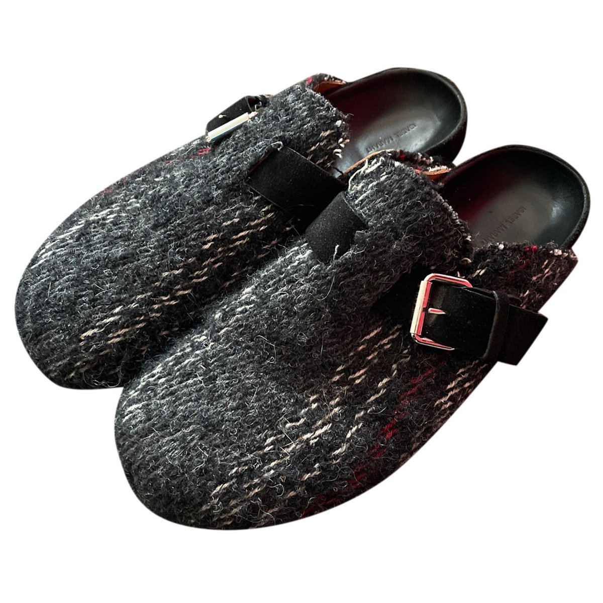 Mirvin tweed mules & clogs