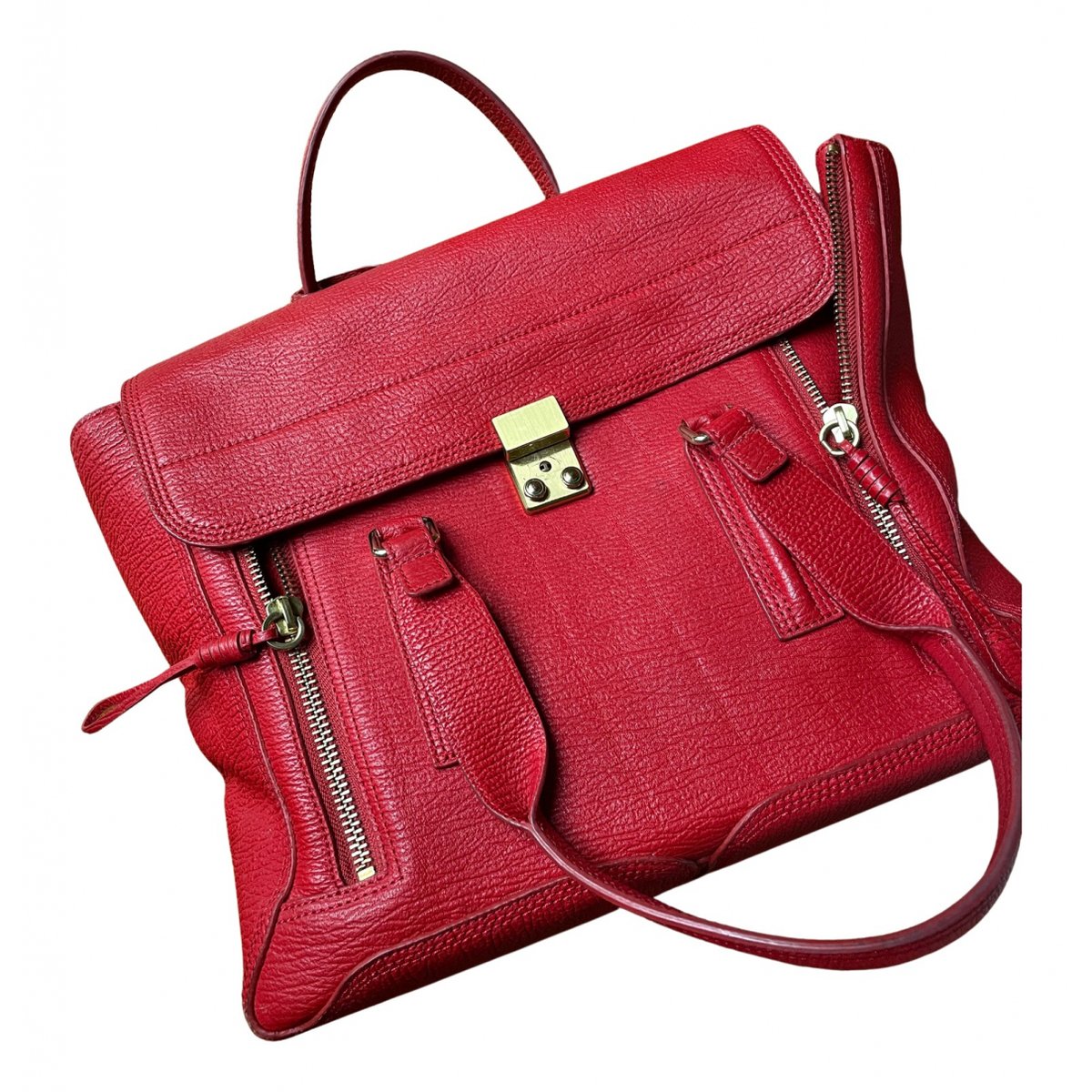 Pashli leather satchel