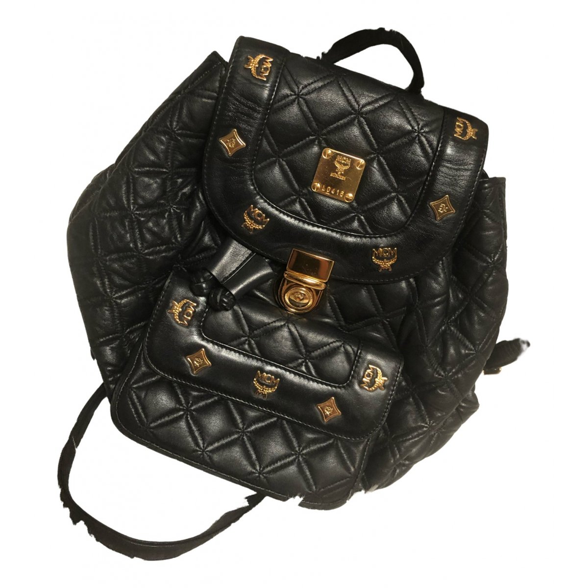 Heritage Drawstring leather backpack