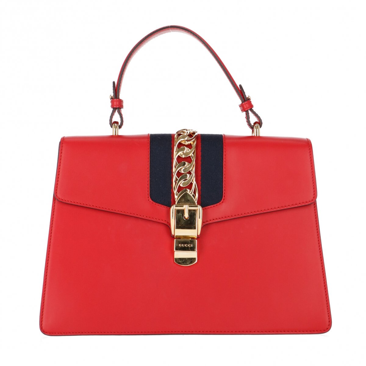 Sylvie Top Handle leather handbag