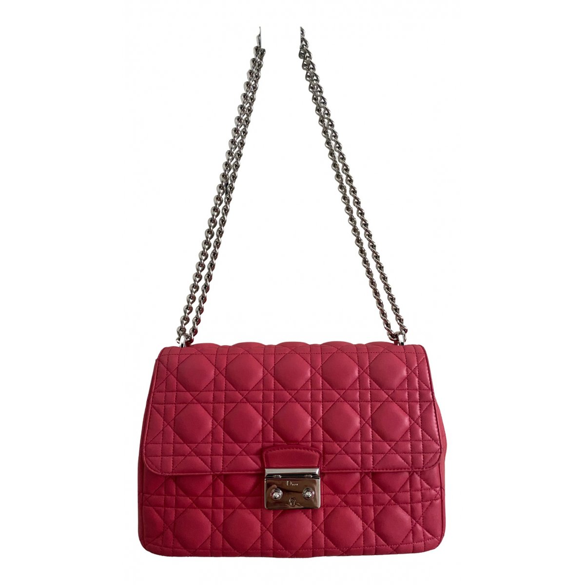 Lady Dior leather crossbody bag