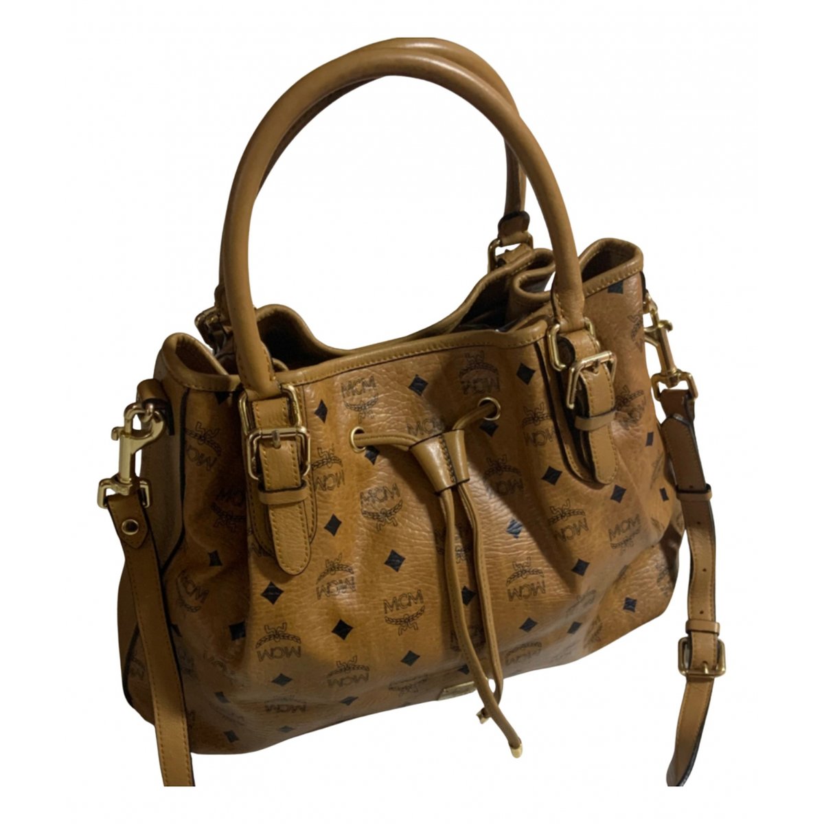 Heritage Drawstring leather crossbody bag