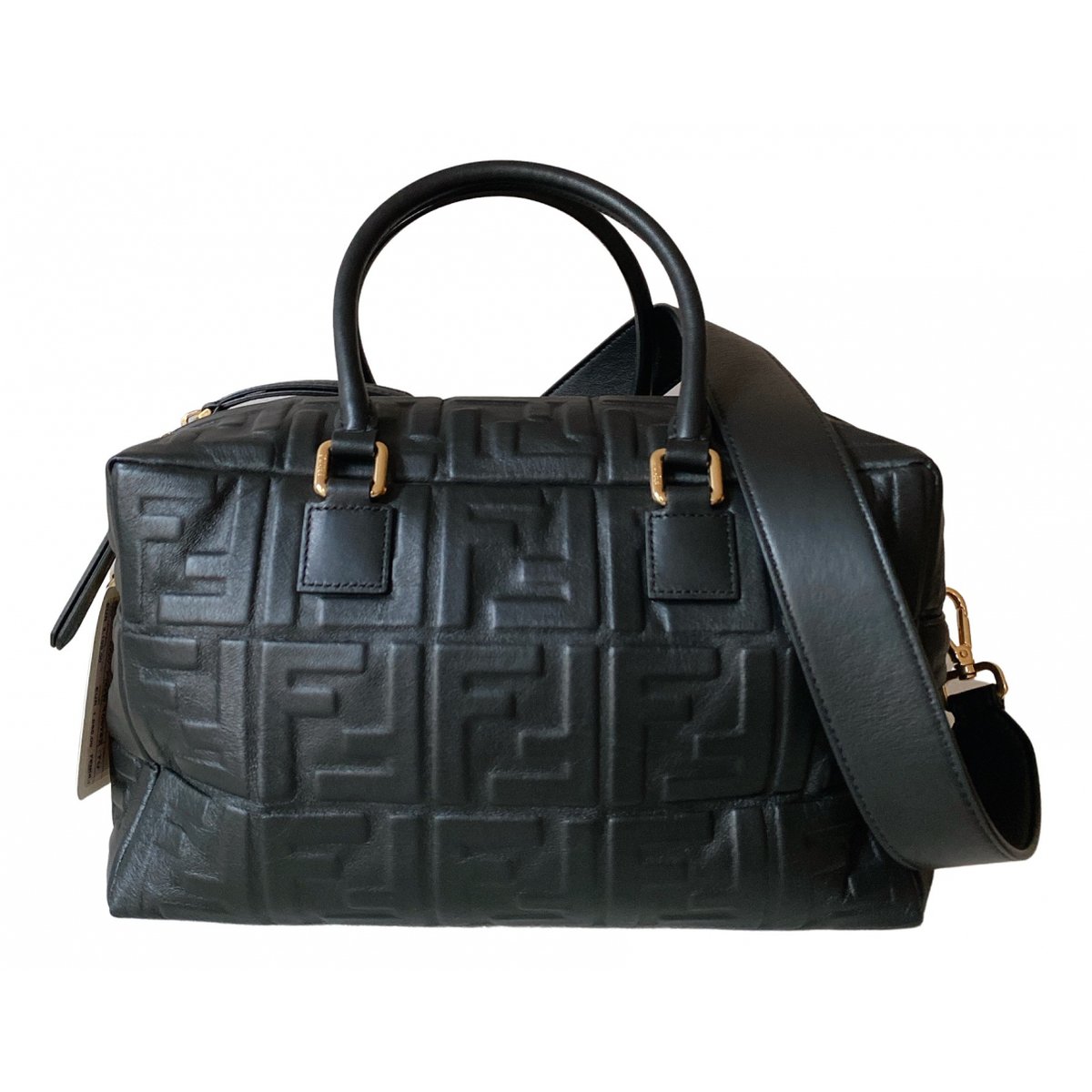 FF leather bowling bag