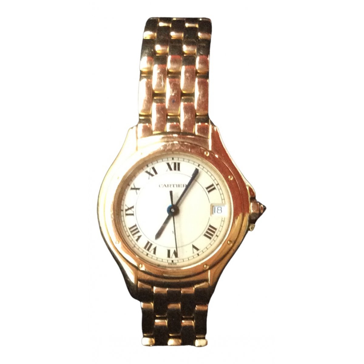 Cougar yellow gold watch