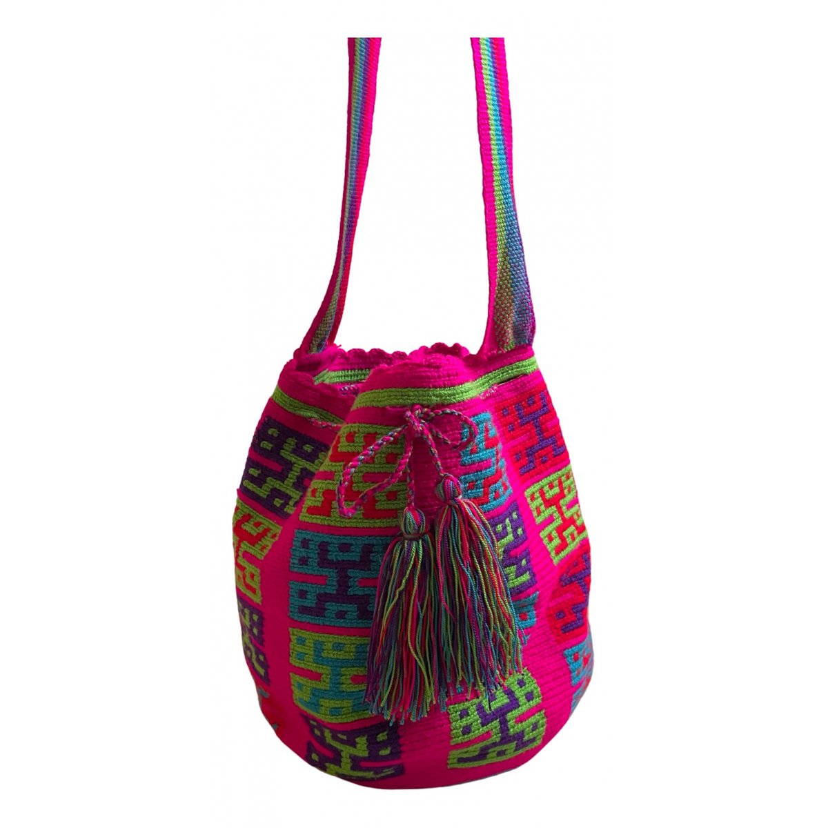 Crochet crossbody bag