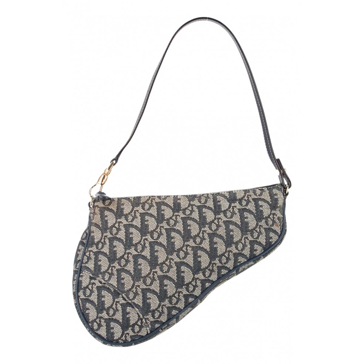 Saddle vintage Classic cloth handbag