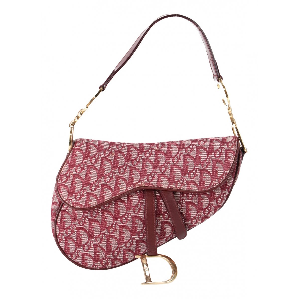 Saddle Vintage cloth handbag