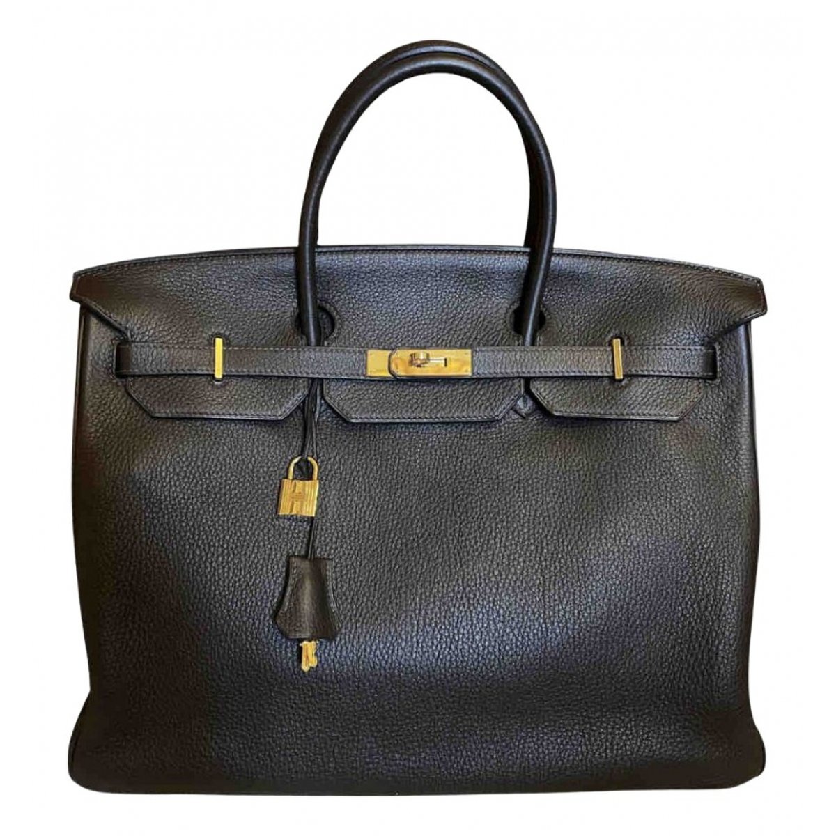 Birkin 40 leather handbag