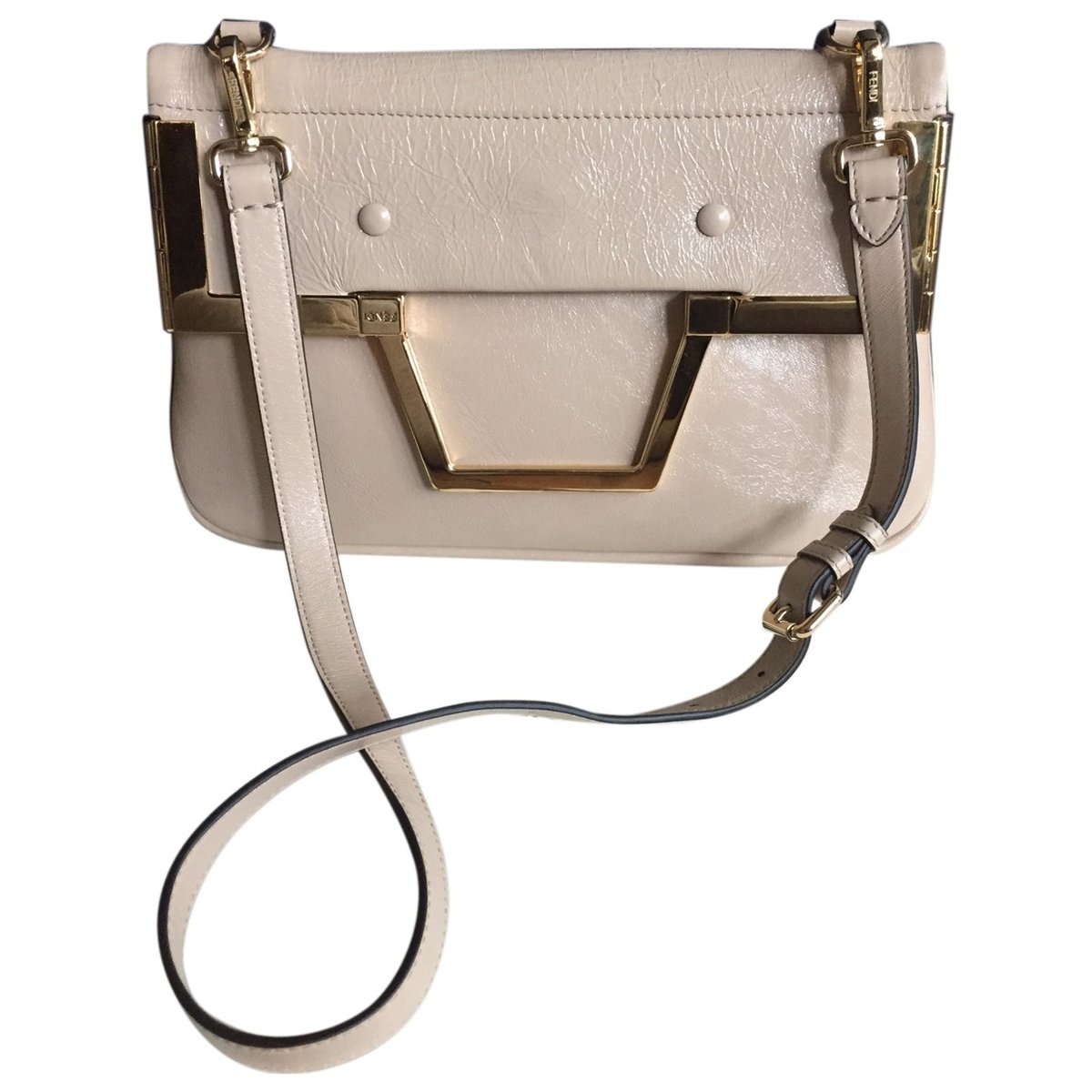 Flip leather tote