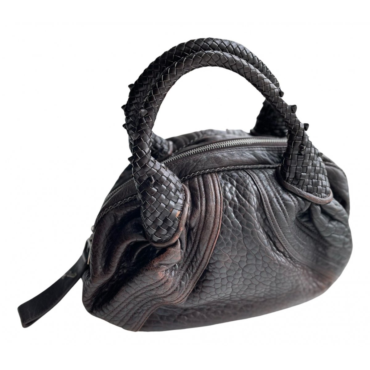 Spy leather handbag