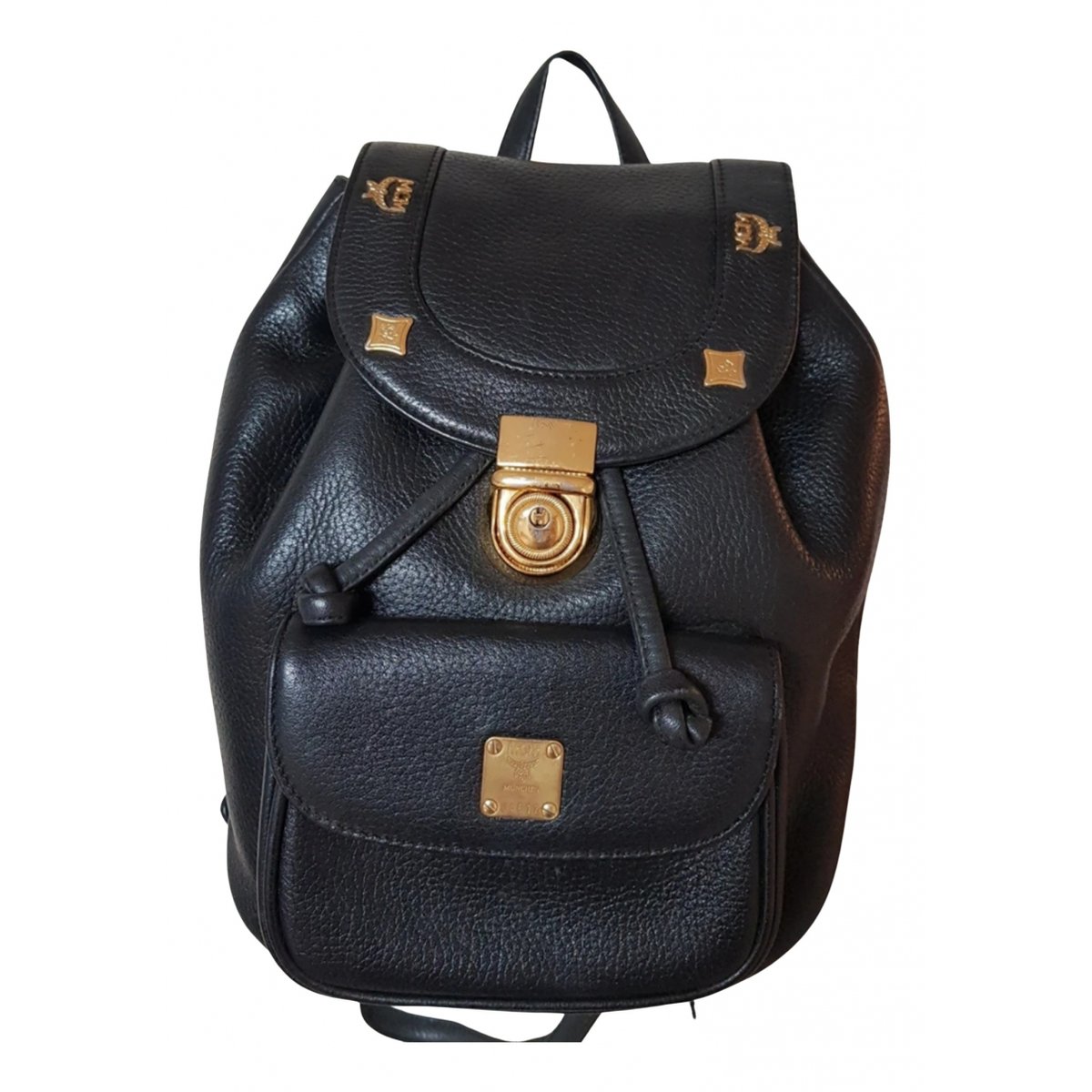 Stark leather backpack