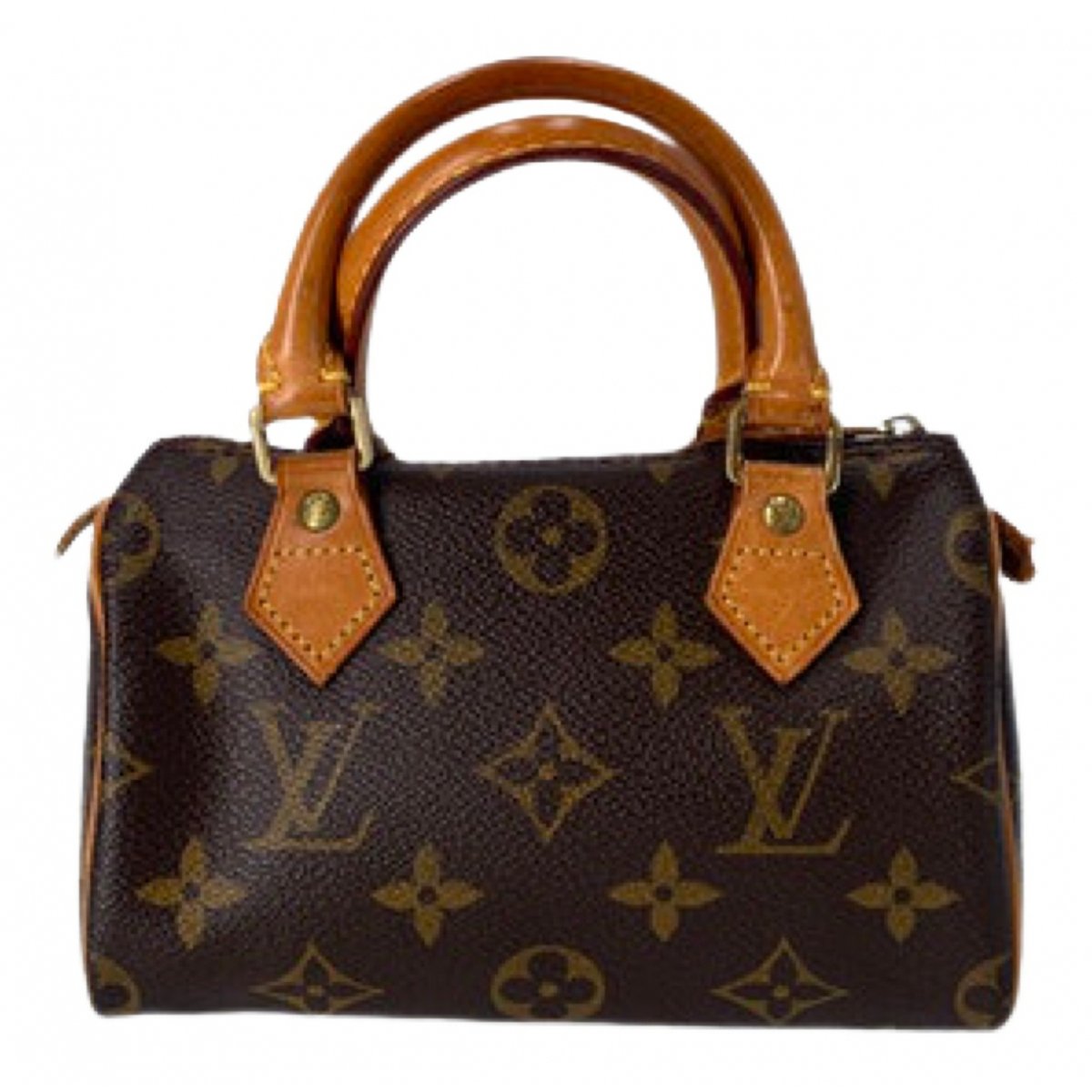 Nano Speedy / Mini HL leather handbag