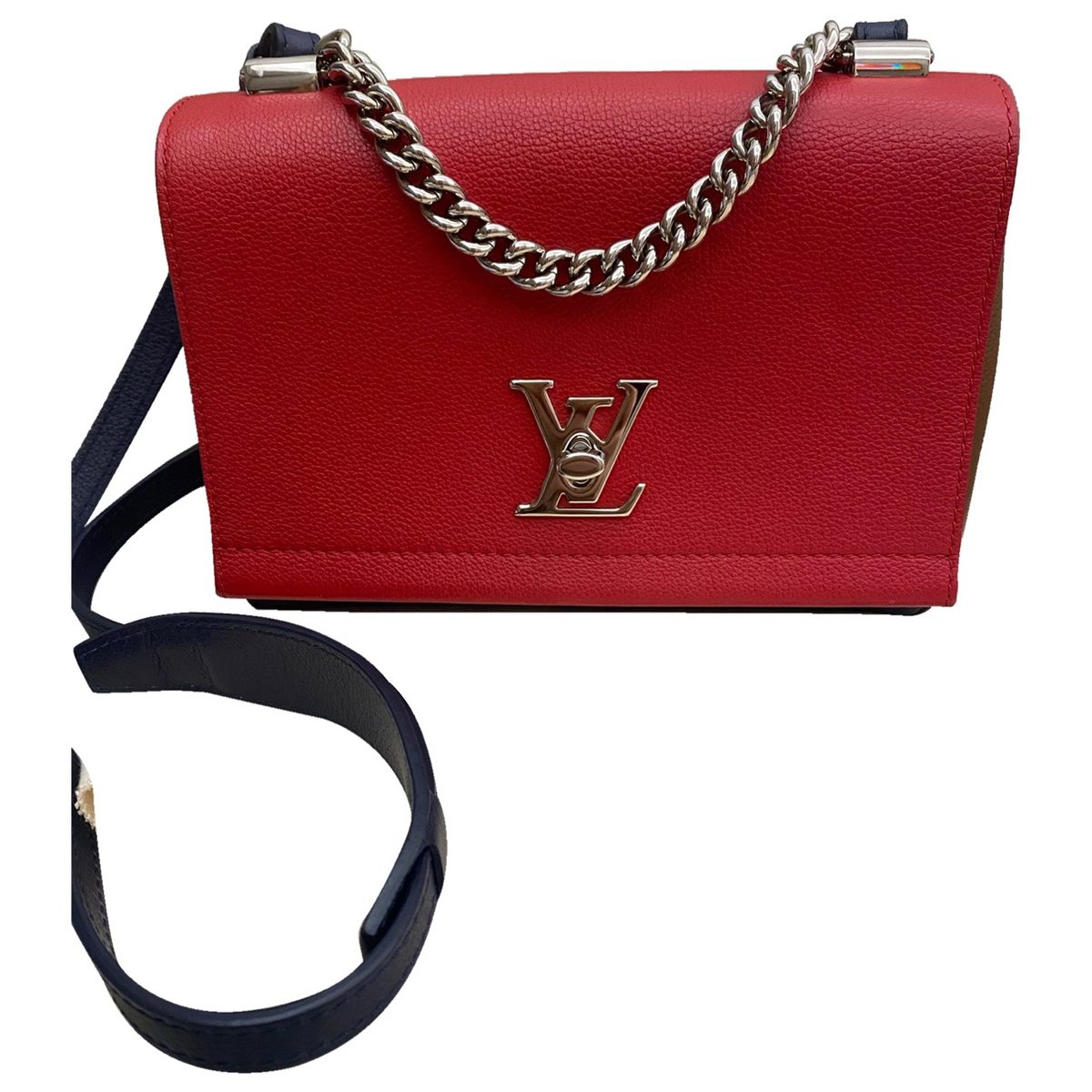 Lockme leather handbag