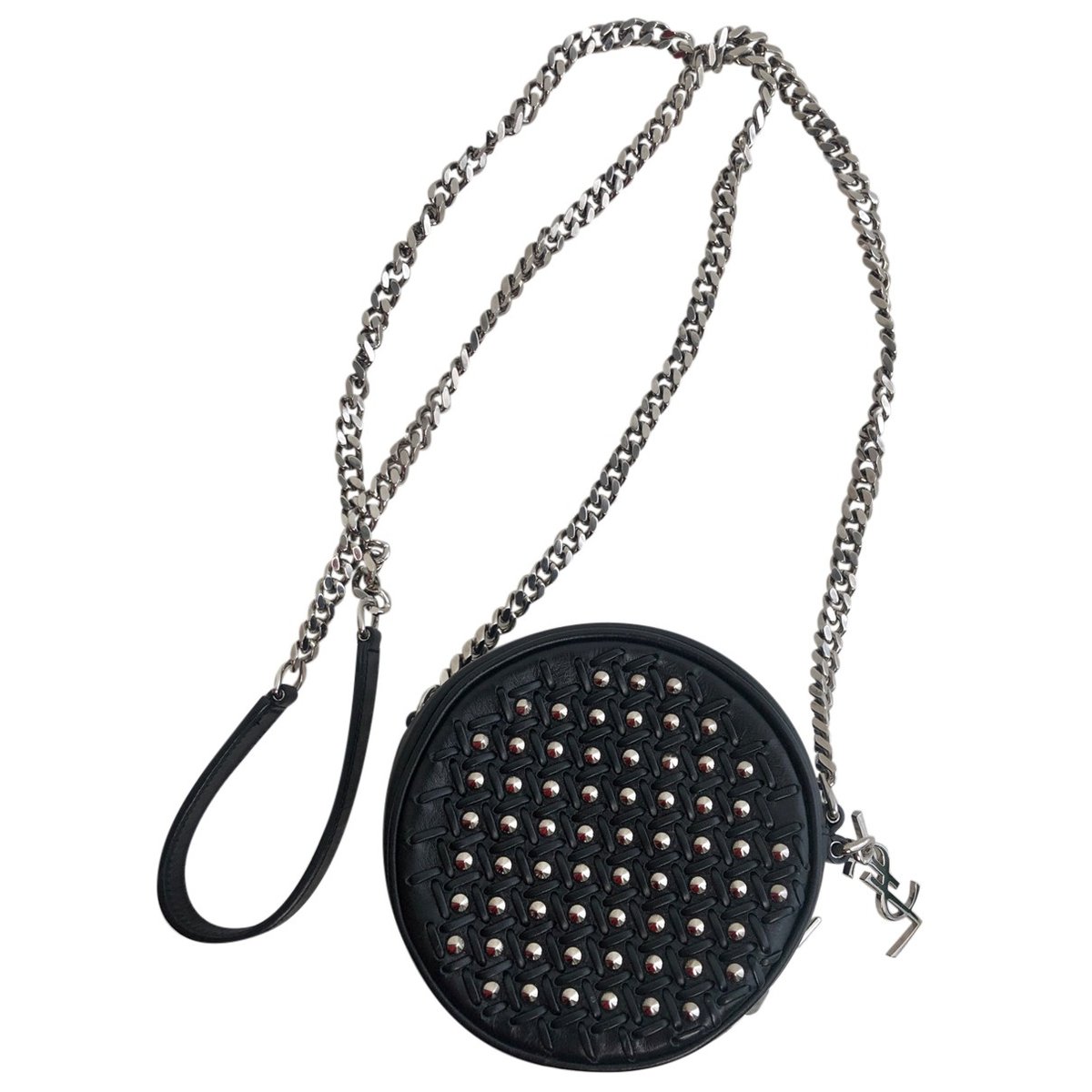 Vinyle leather crossbody bag