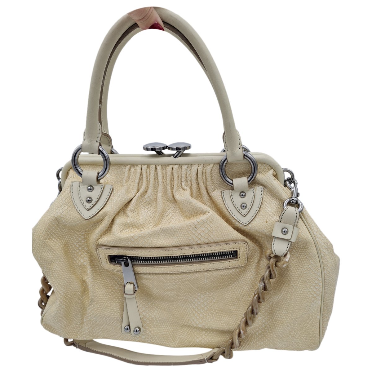 Stam leather handbag