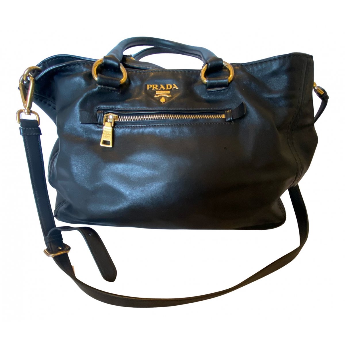Concept leather handbag