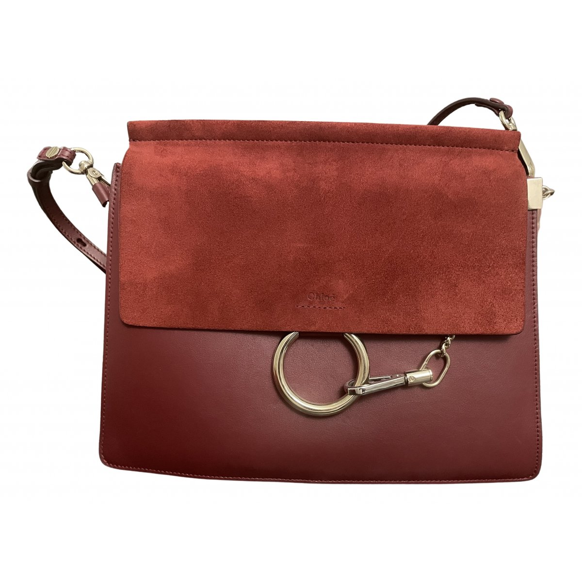 Faye leather handbag