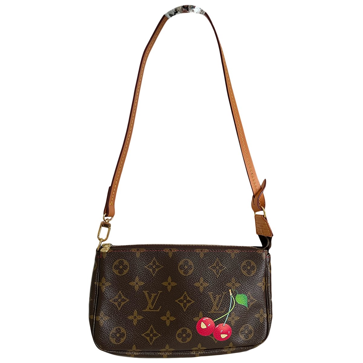 Pochette Accessoire leather handbag