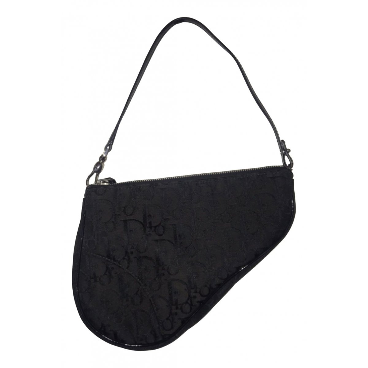 Saddle vintage Classic cloth handbag