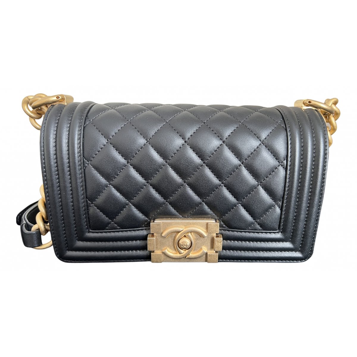 Boy leather crossbody bag