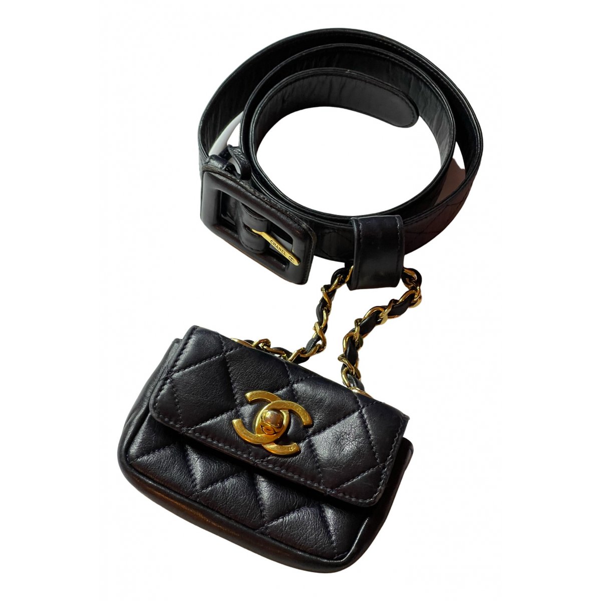 Trendy CC Flap leather handbag