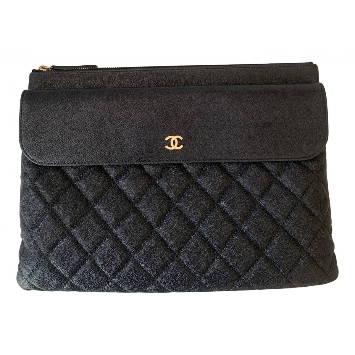 Timeless/Classique leather clutch bag