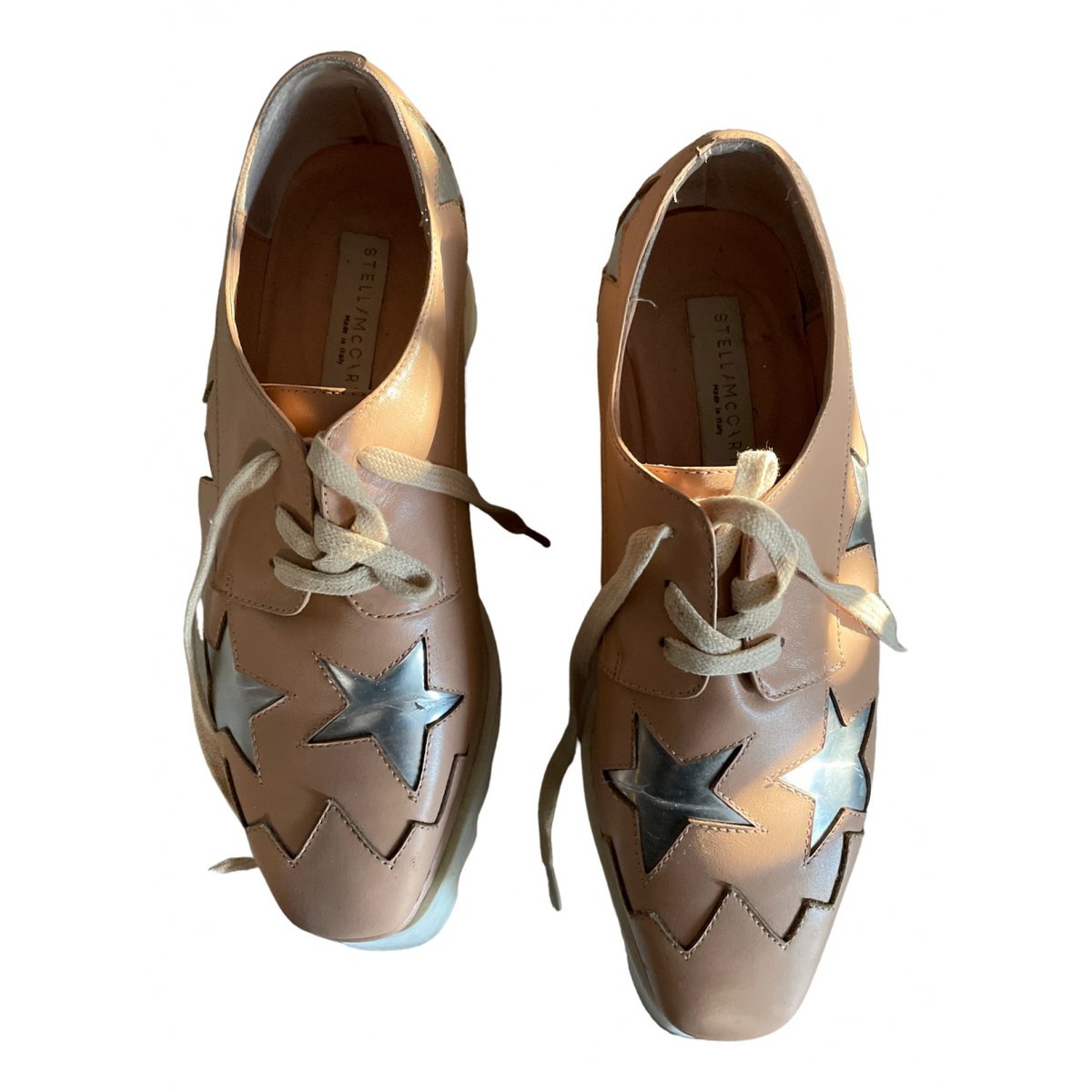 Binx leather trainers