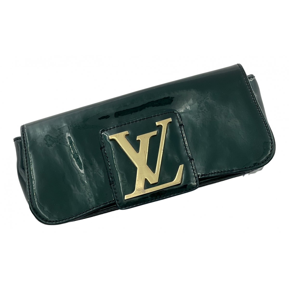 Sobe patent leather clutch bag