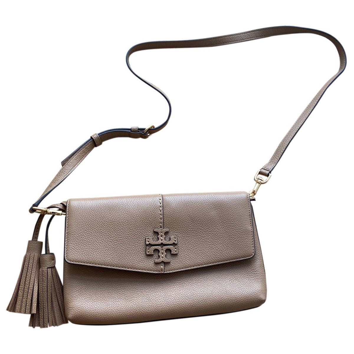 Leather crossbody bag