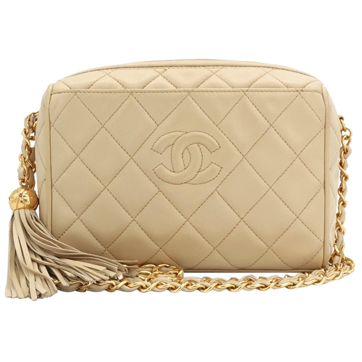 Camera leather crossbody bag