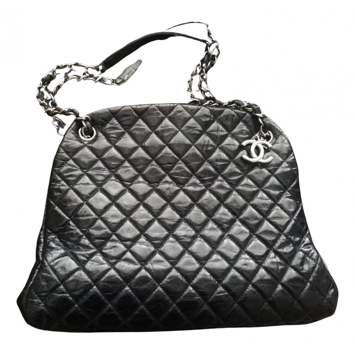Mademoiselle leather handbag