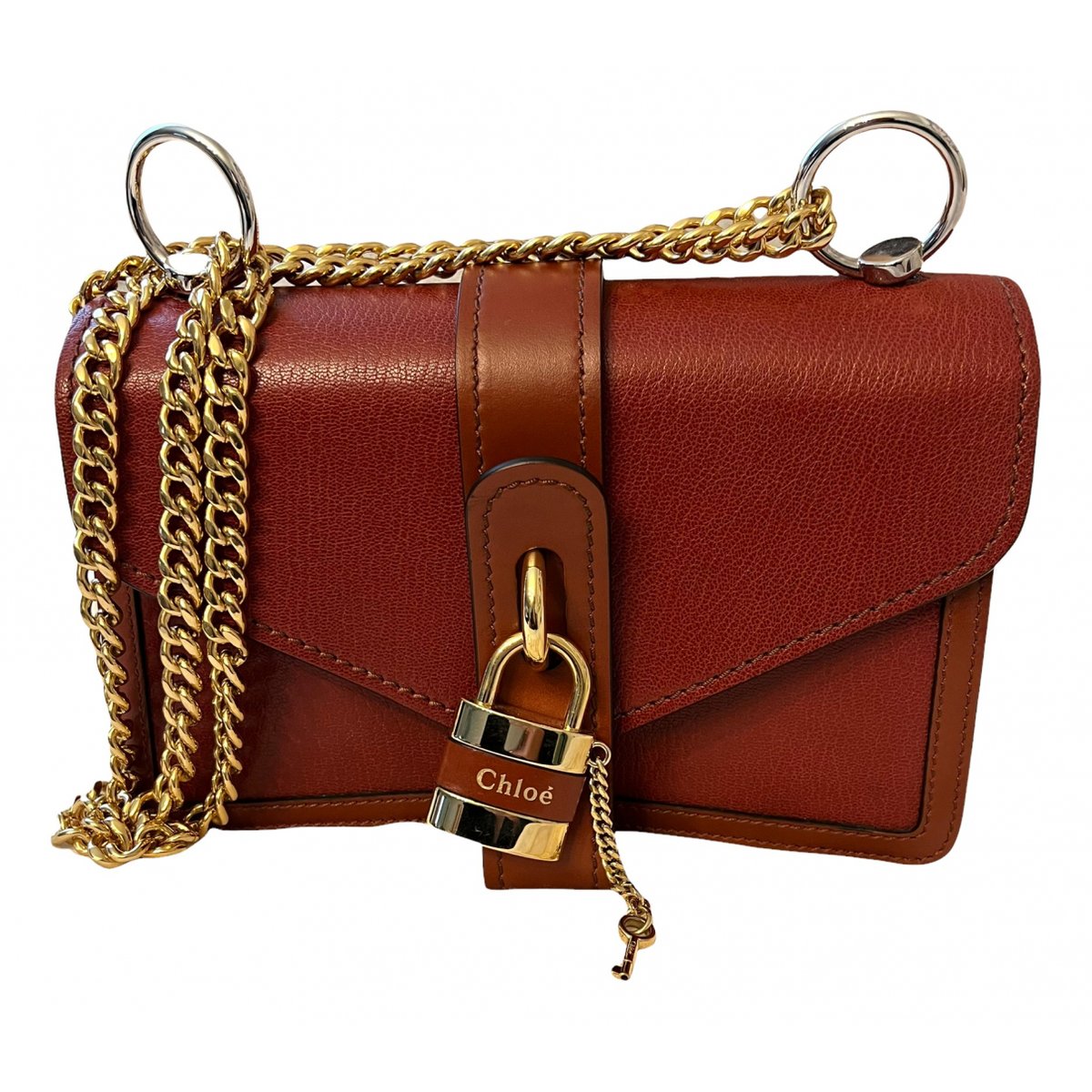 Aby leather handbag