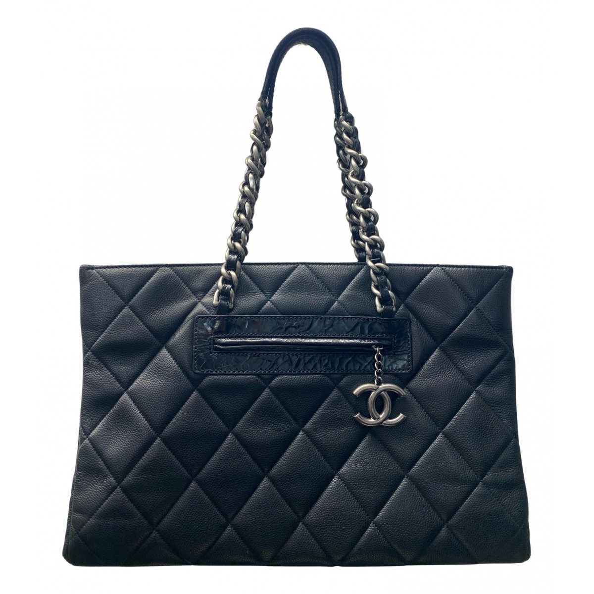 Grand shopping leather tote