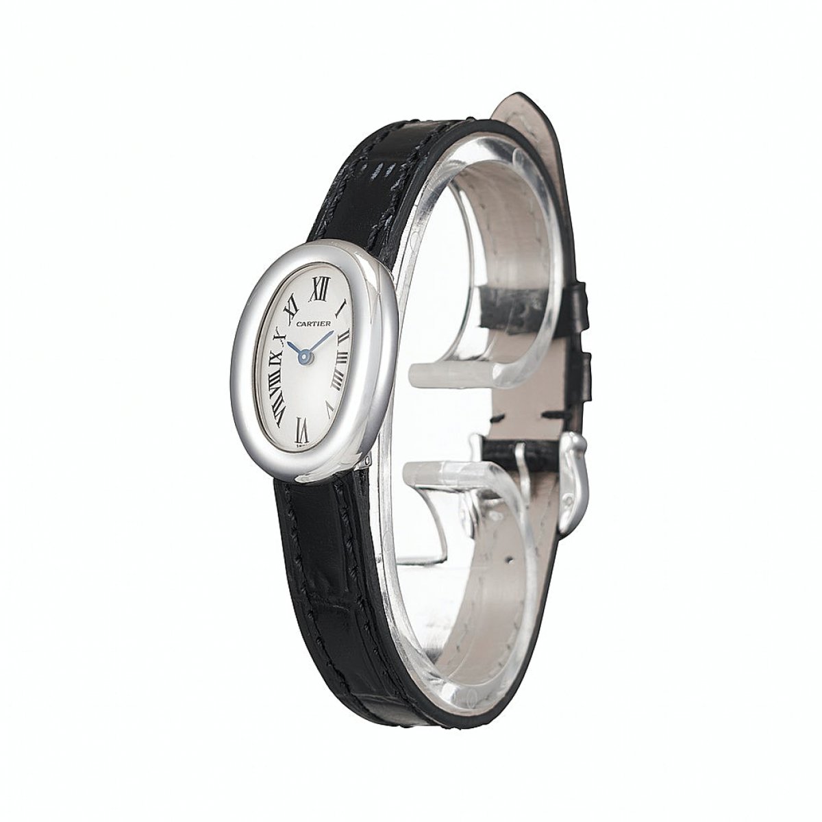 Baignoire white gold watch