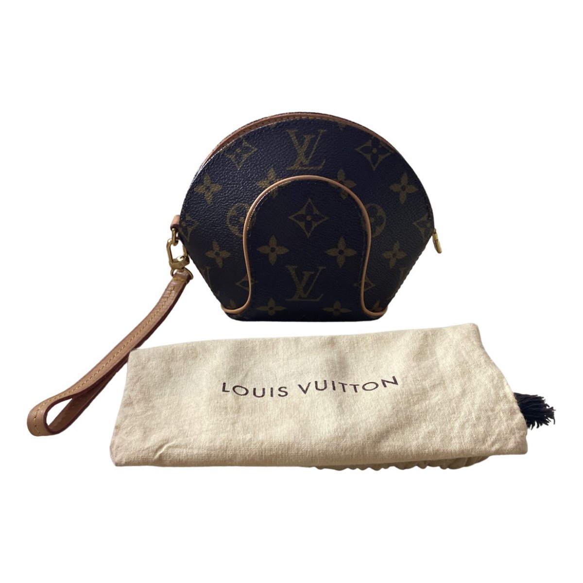 Nano Speedy / Mini HL leather clutch bag