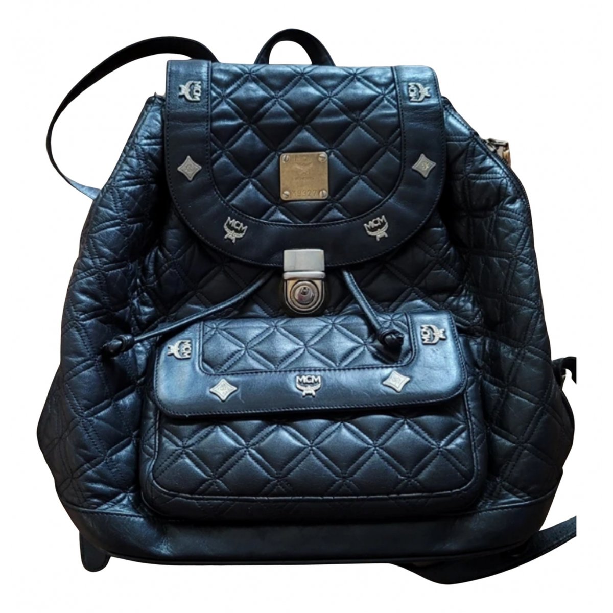 Stark leather backpack