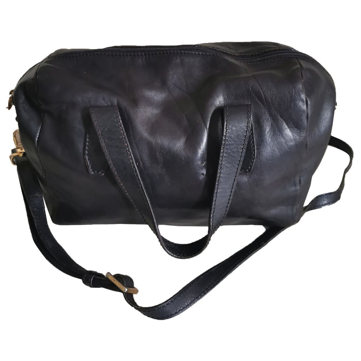 Leather crossbody bag