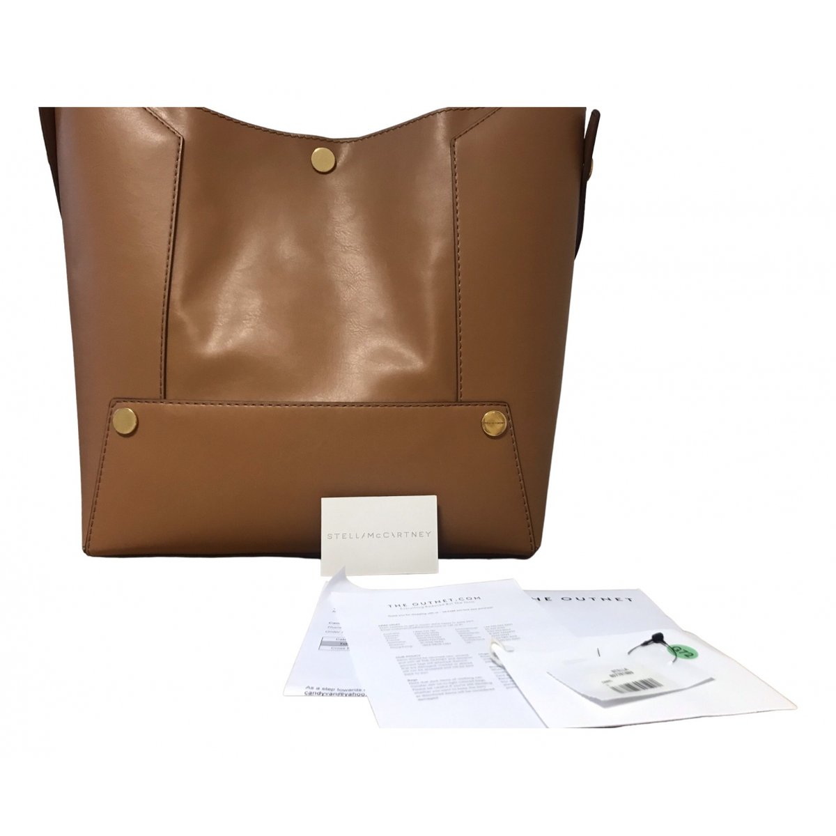 Stella Popper vegan leather tote