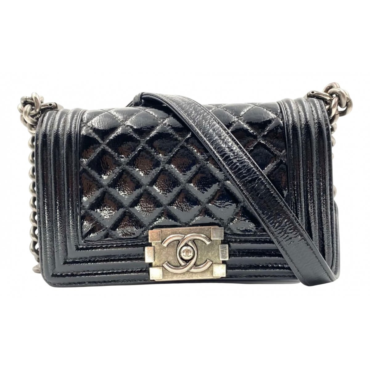 Boy leather crossbody bag
