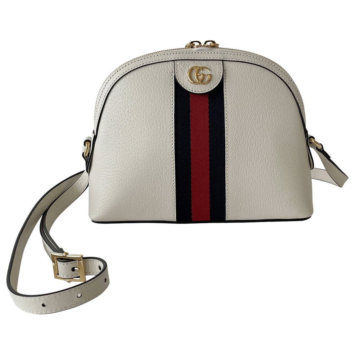 Ophidia GG leather crossbody bag