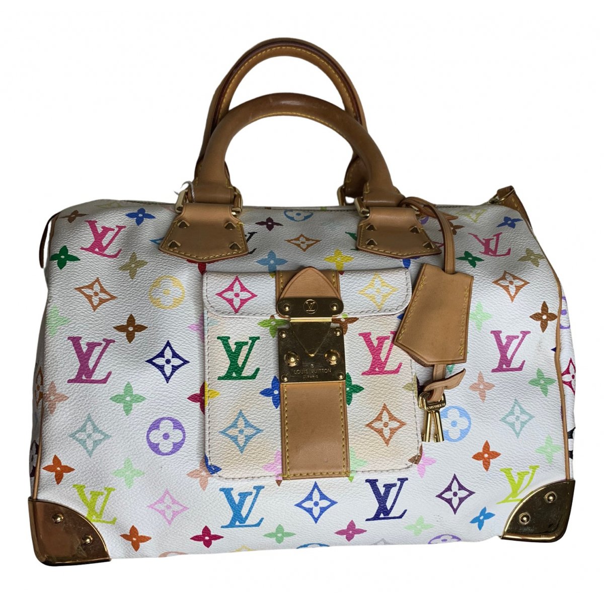 Speedy leather handbag