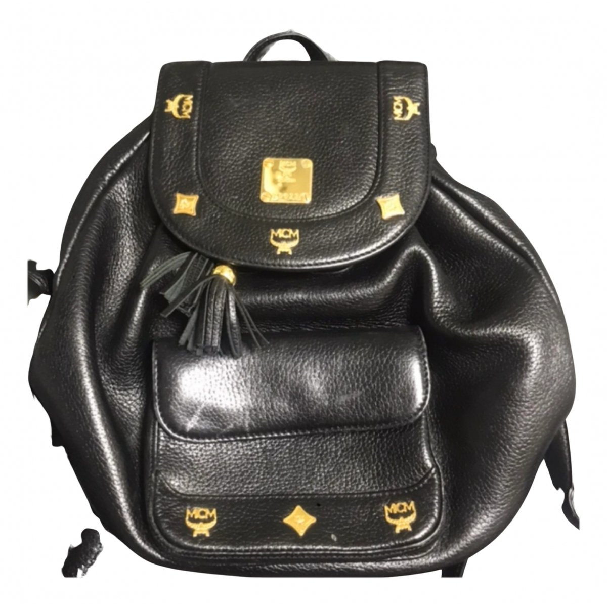 Stark leather backpack