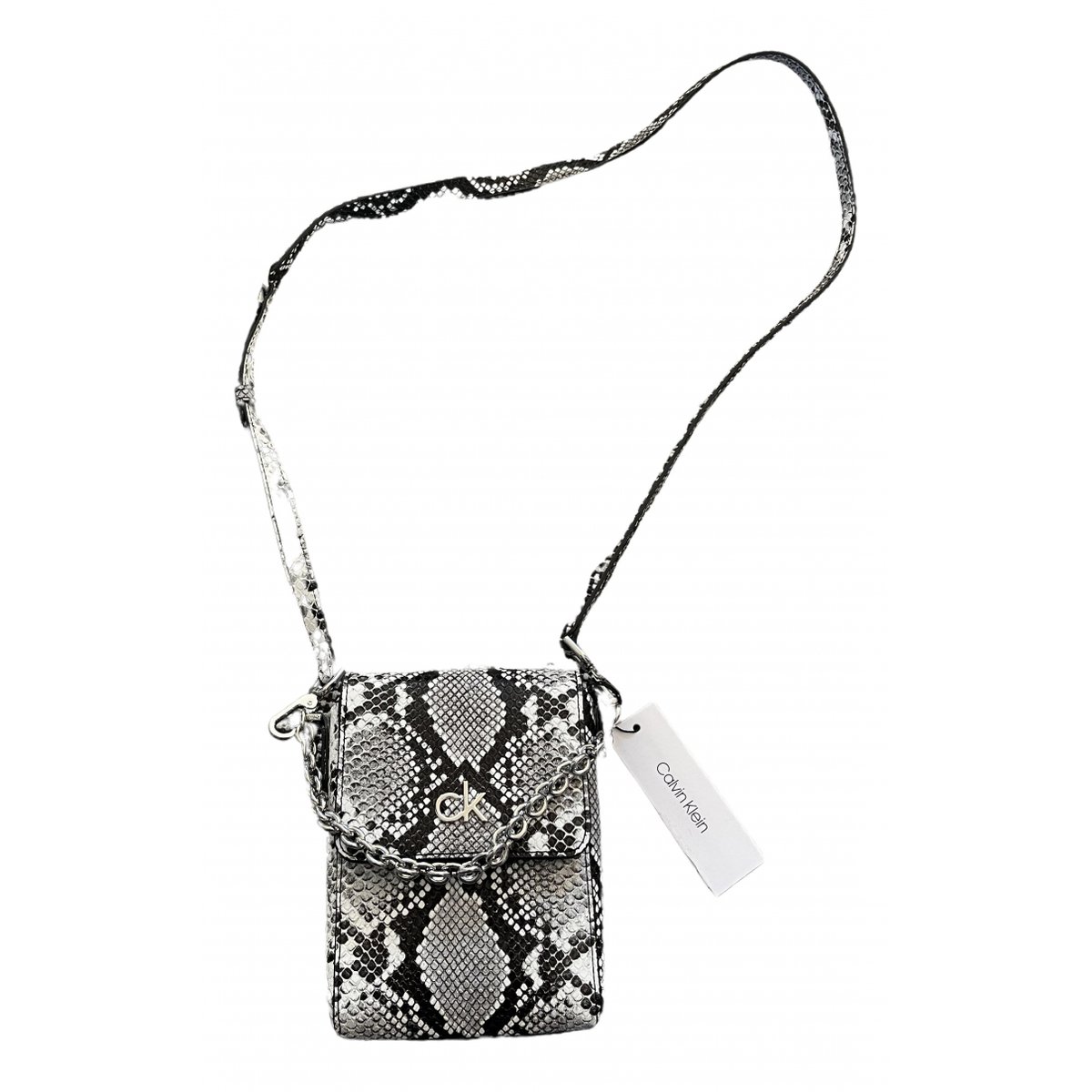 Vegan leather crossbody bag