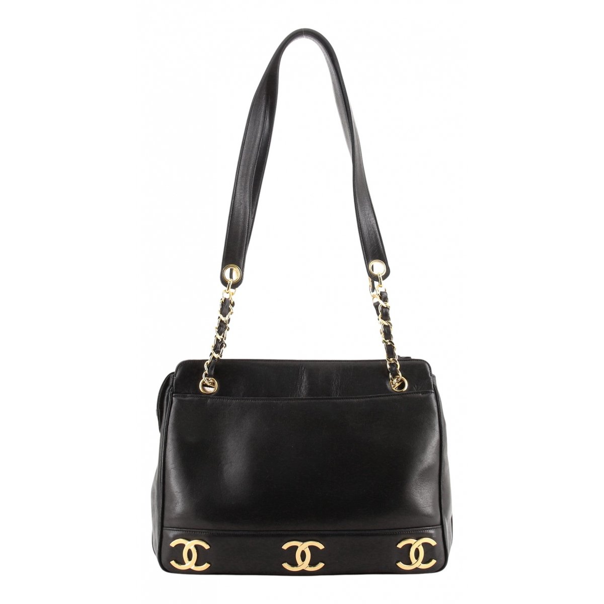 Classic CC Shopping leather handbag