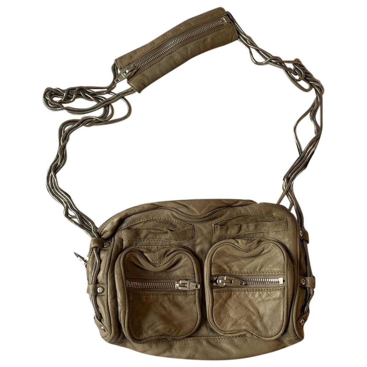 Leather crossbody bag