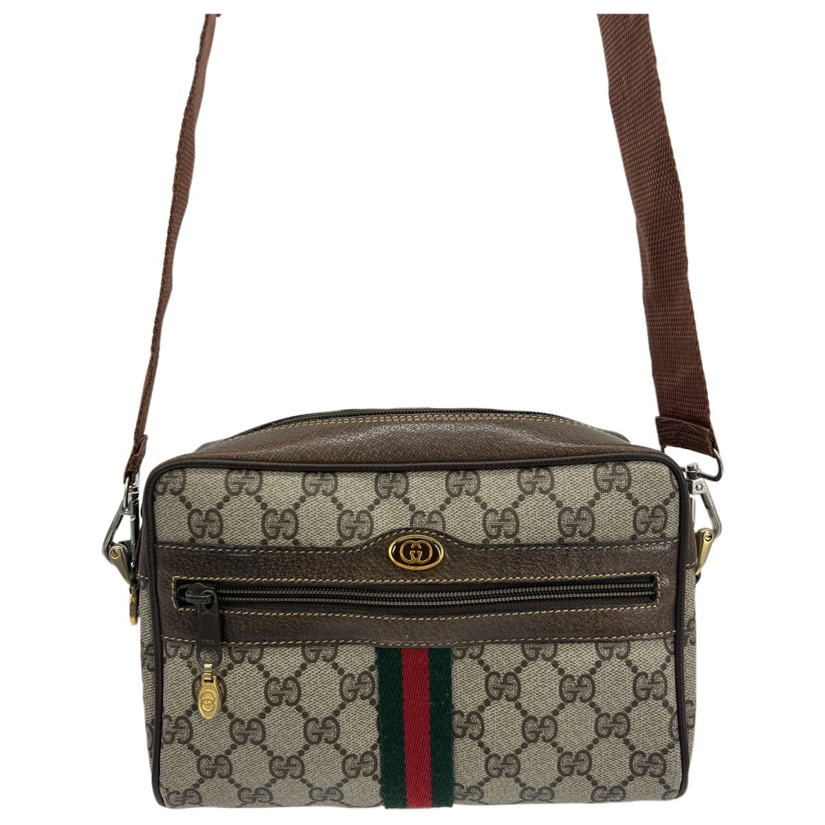 Ophidia leather handbag