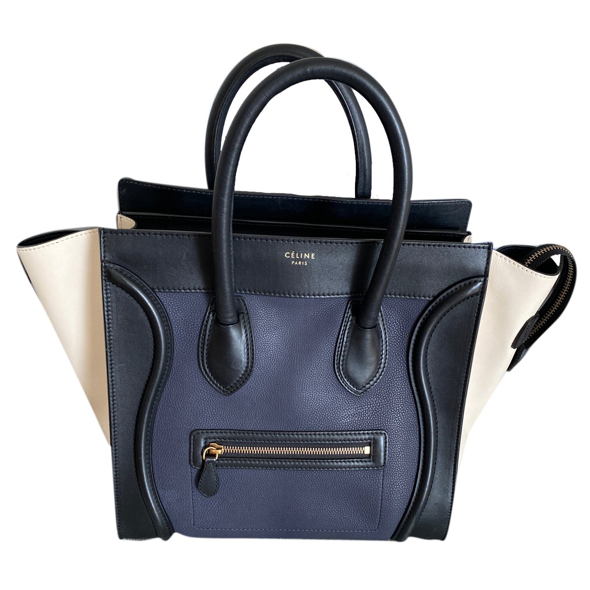 Luggage leather handbag